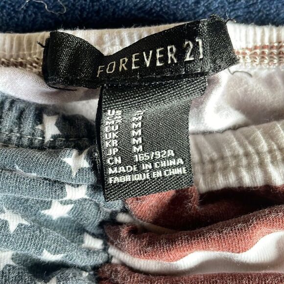 USA Stars and Stripes Bandeau - Cream, Red, Navy - Picture 4 of 7